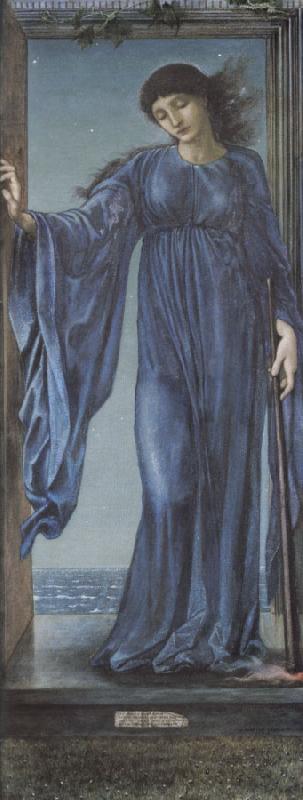 Edward Burne-Jones la nuit oil painting image